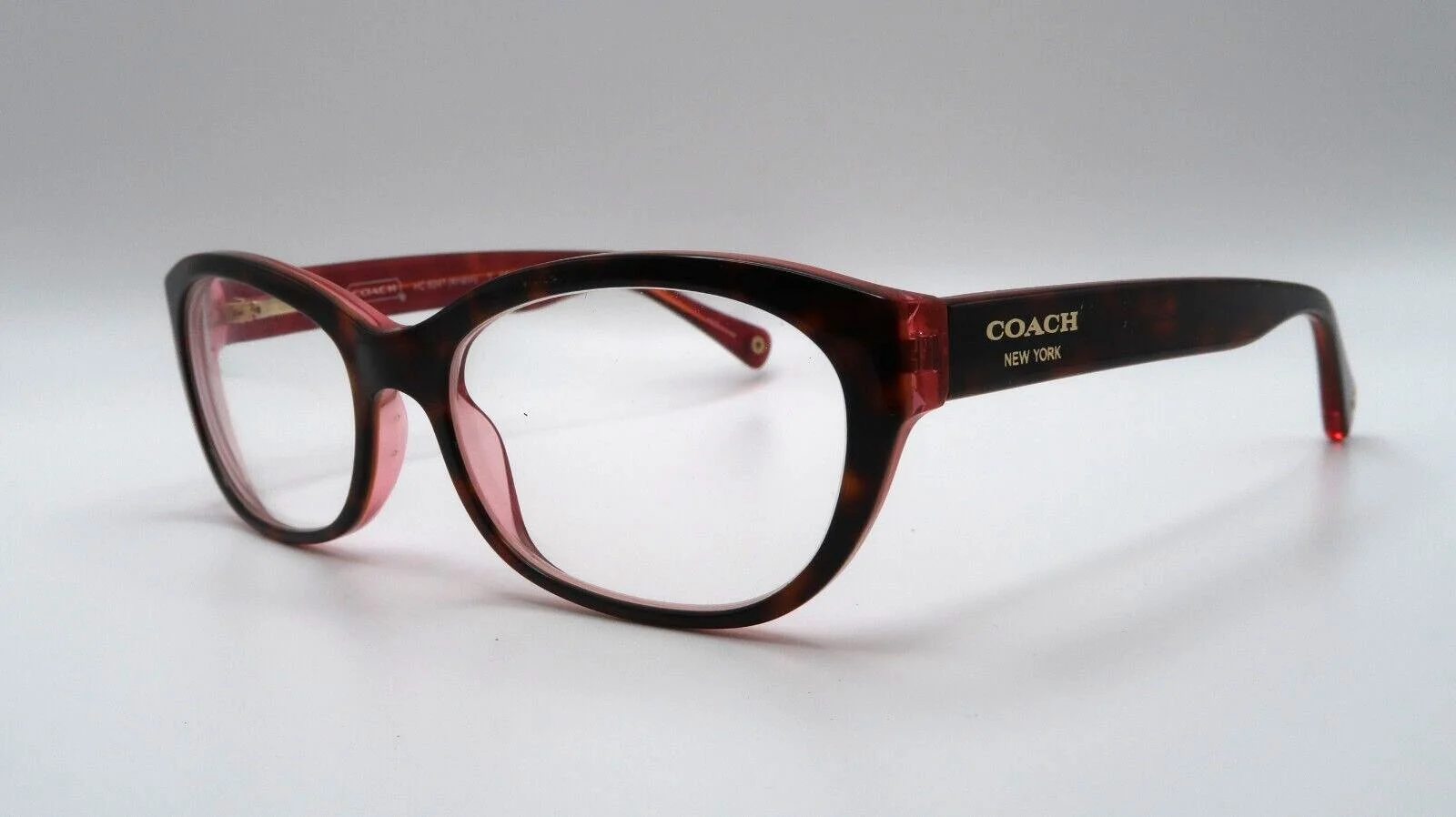 NEW PRADA WOMENS PINK TORTOISE BUTTERFLY EYEGLASSES VPR02Z ROJ-101 [54-17-140] 3